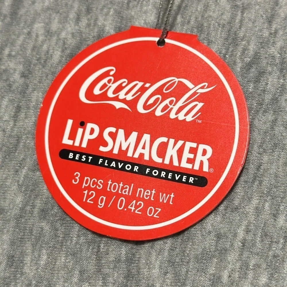 NWT Coca Cola Lip Smacker and tin
